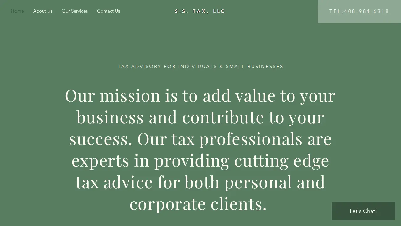 S S Tax & Financial Services
