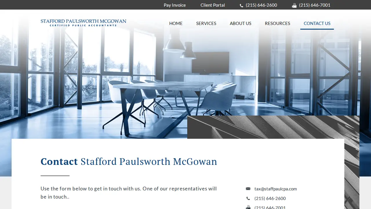 Stafford Paulsworth McGowan page