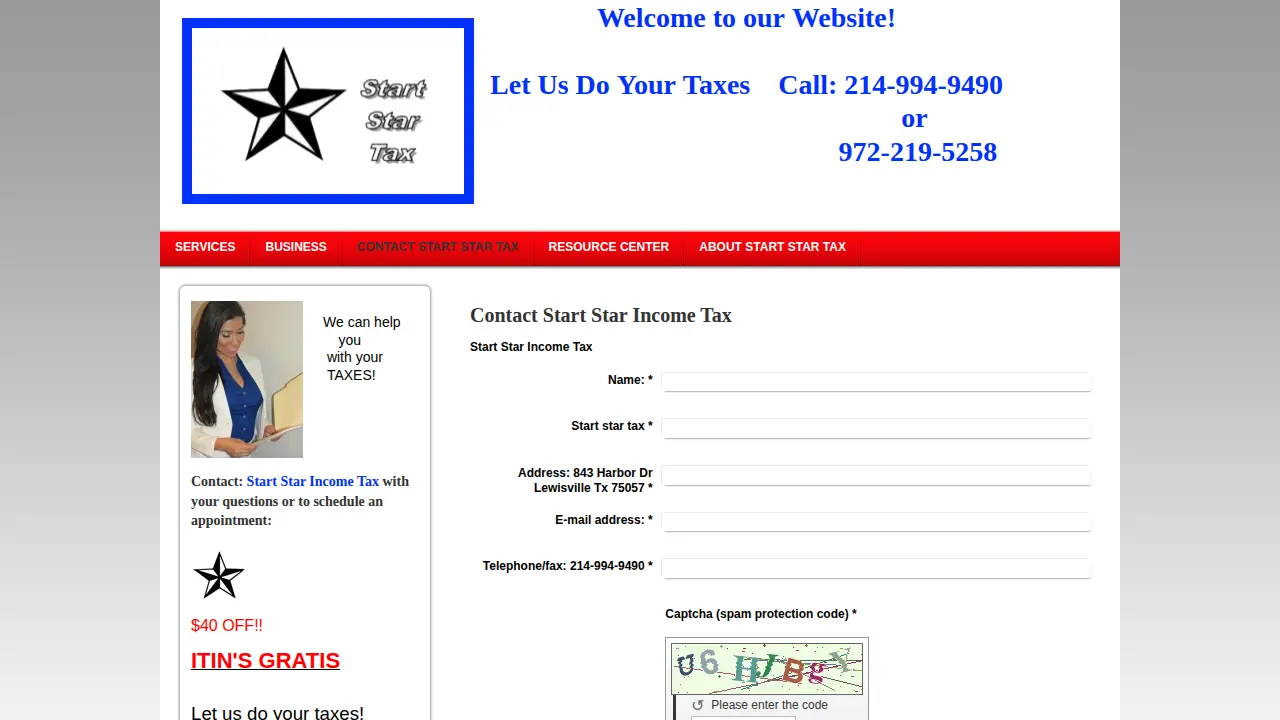 Start Star Tax