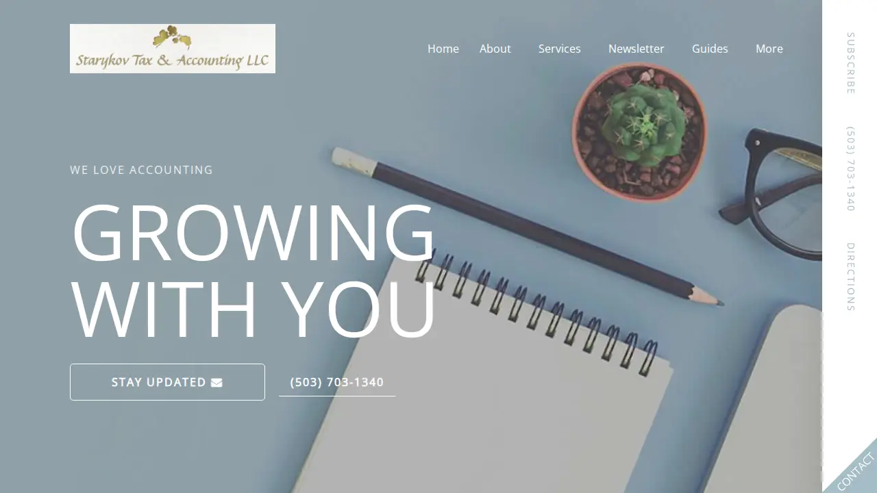 Starykov Tax & Accounting LLC page