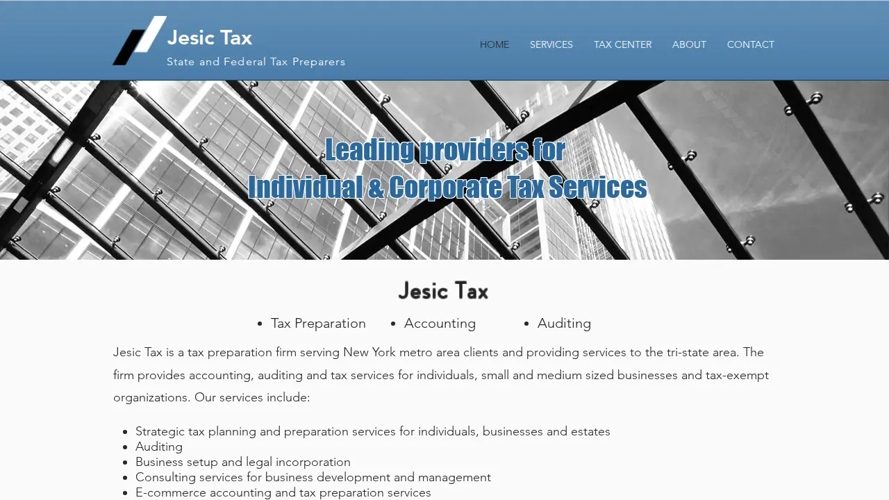 Jesic Tax - Long Island