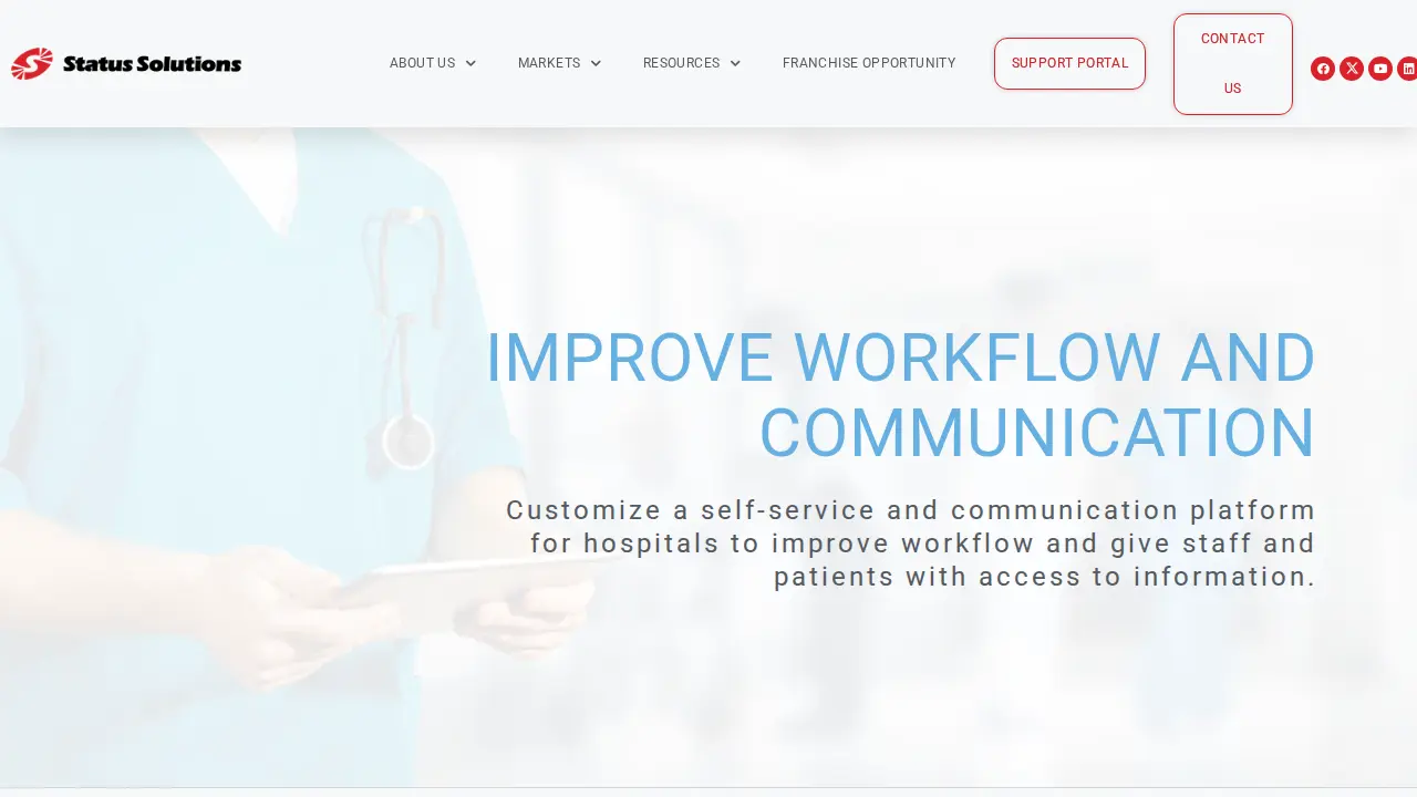 Status Solutions LLC, Executive Offices page