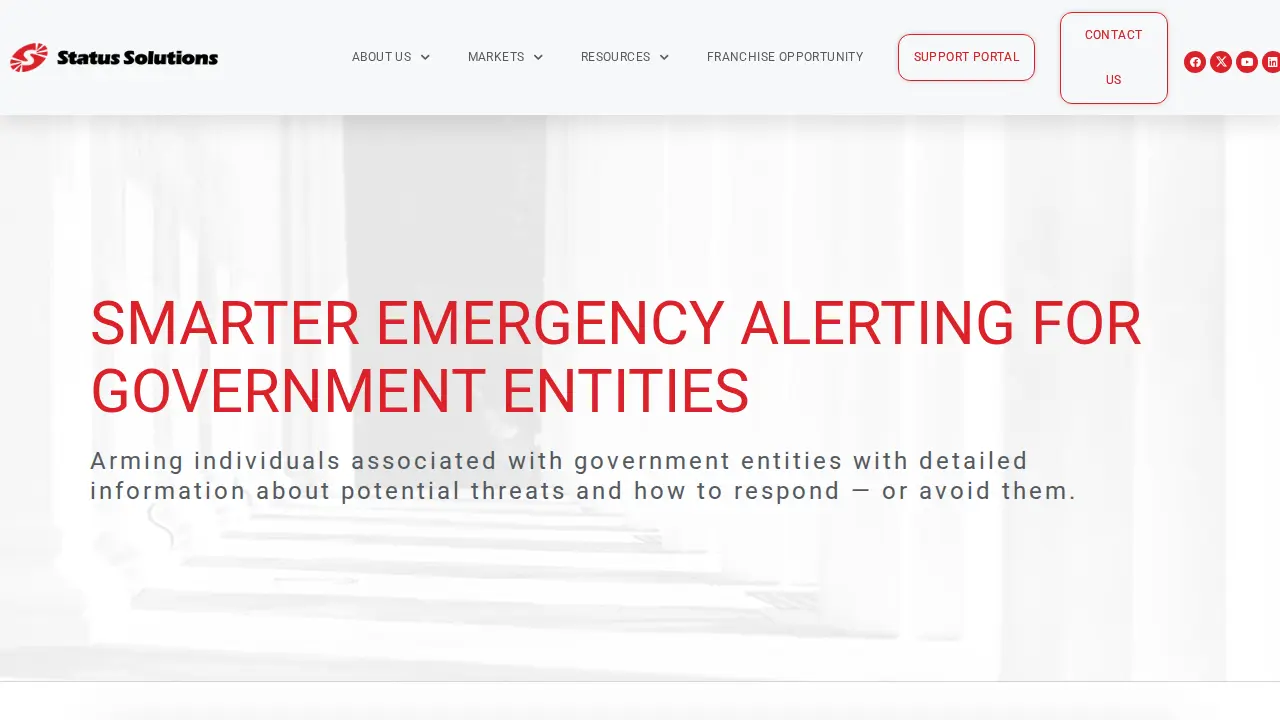 Status Solutions LLC, Executive Offices page