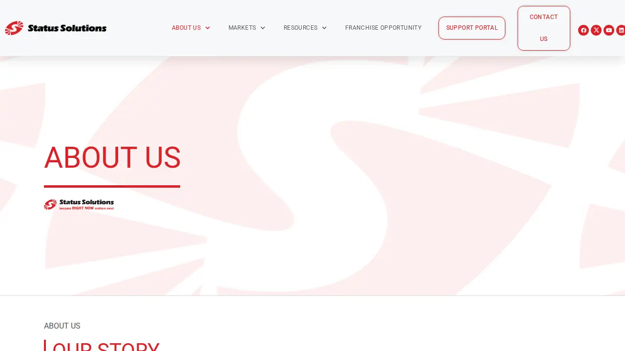 Status Solutions LLC, Executive Offices page