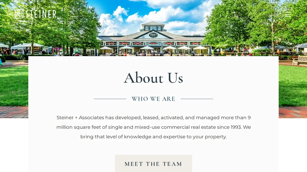 Steiner & Associates page