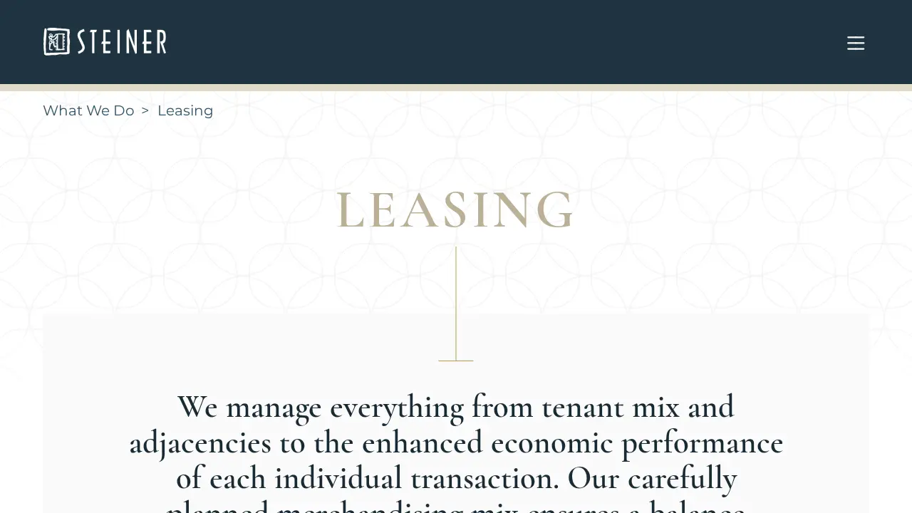 Steiner & Associates page