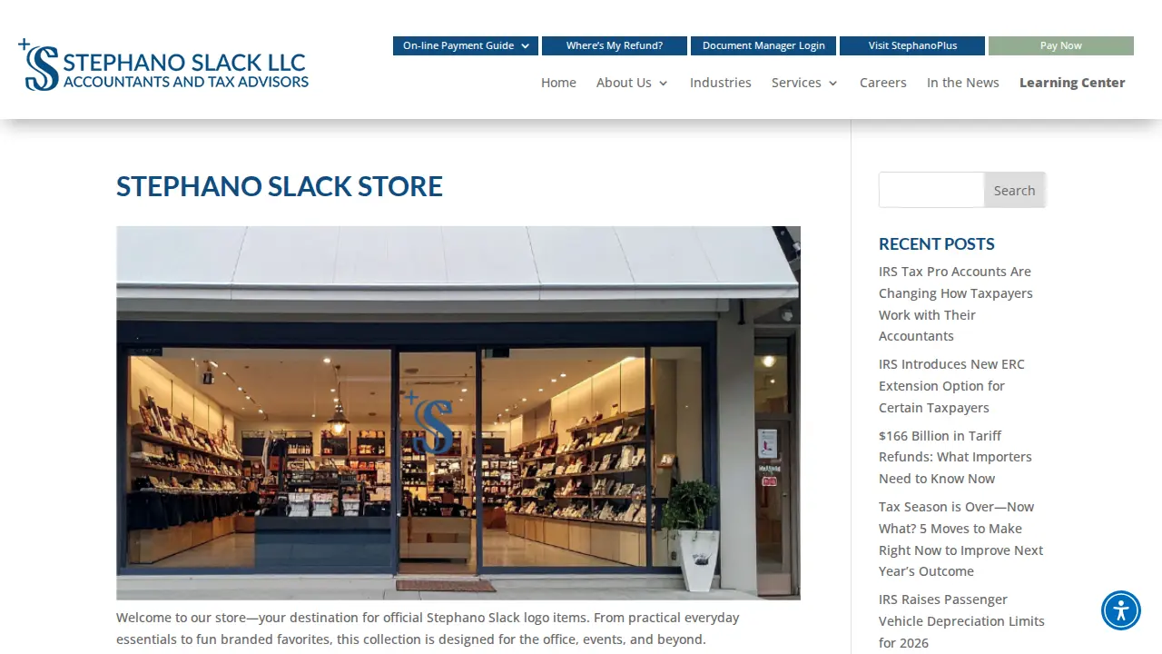 Stephano Slack LLC page