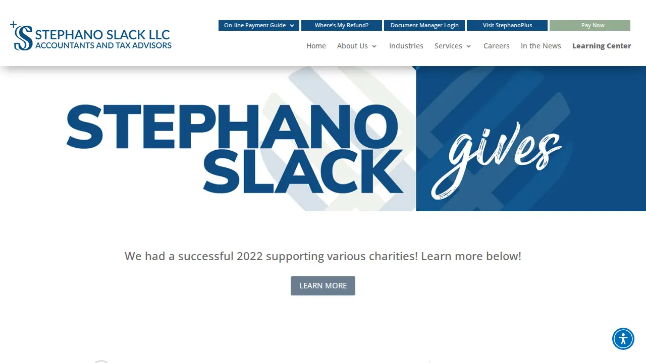 Stephano Slack LLC page