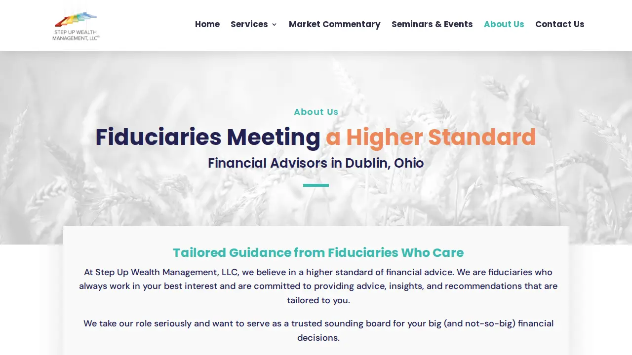 Step Up Wealth Management, LLC page