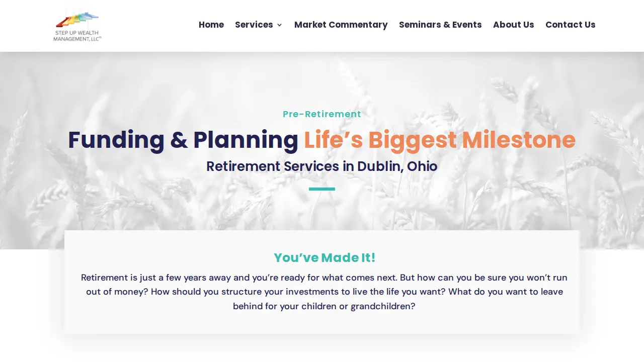 Step Up Wealth Management, LLC page
