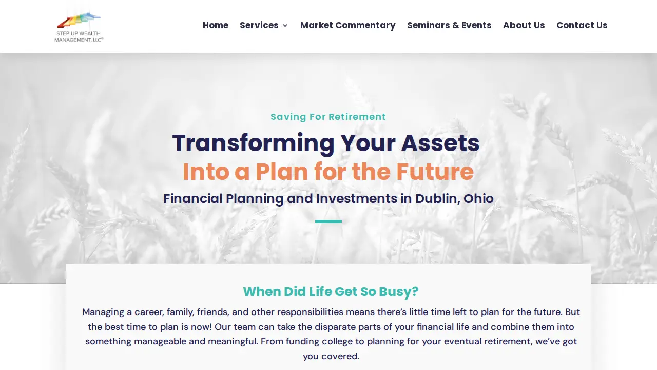 Step Up Wealth Management, LLC page