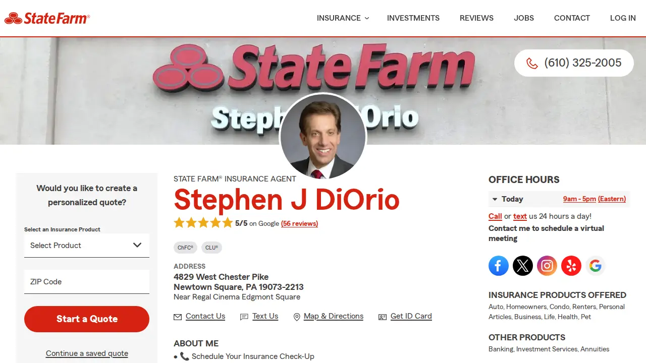 Stephen DiOrio - State Farm Insurance Agent