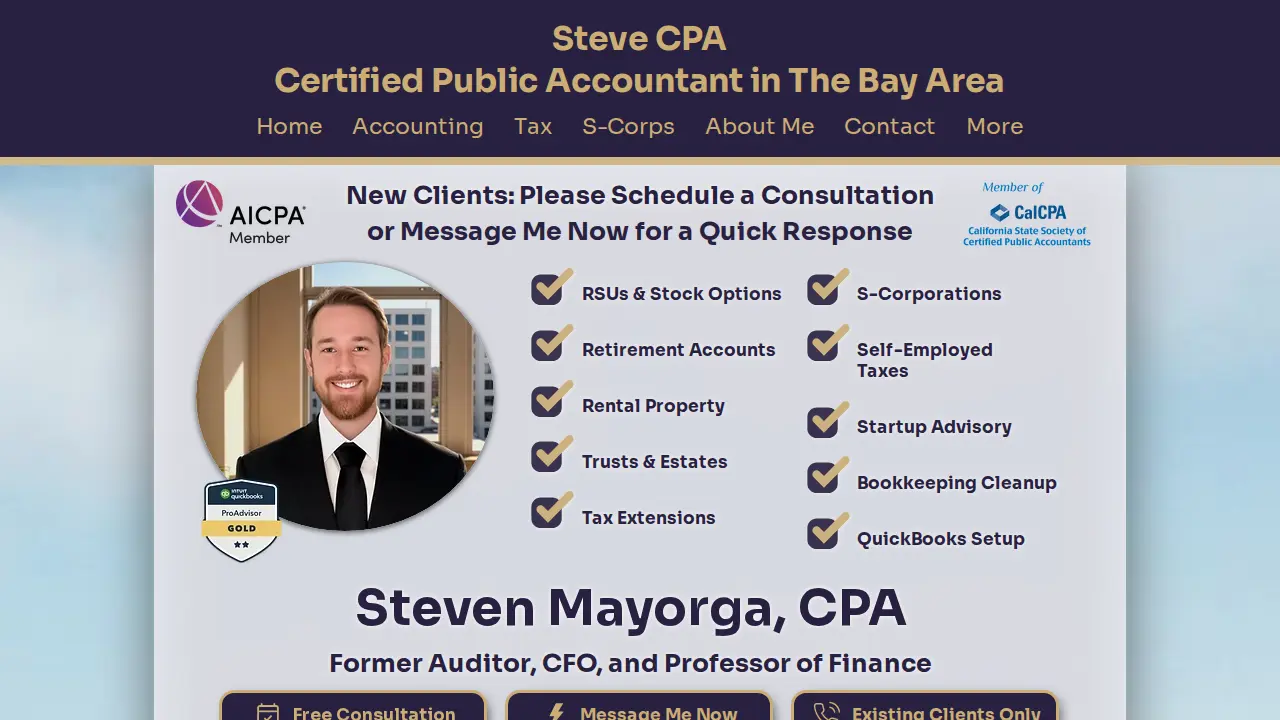 Steve CPA | Accounting & Tax