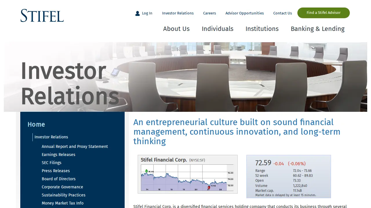 Stifel page