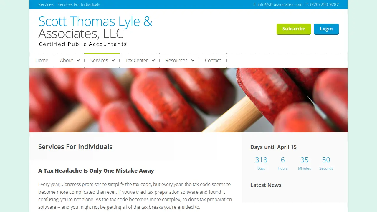 Scott Thomas Lyle & Associates page