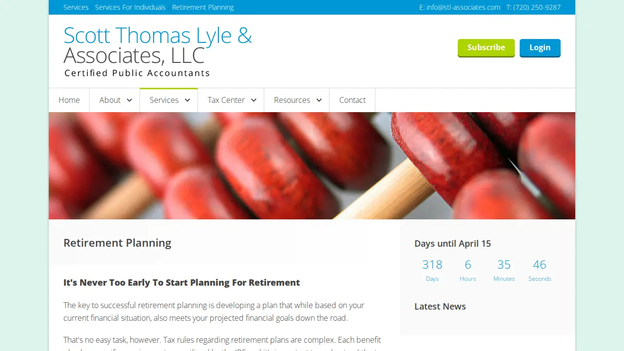 Scott Thomas Lyle & Associates page