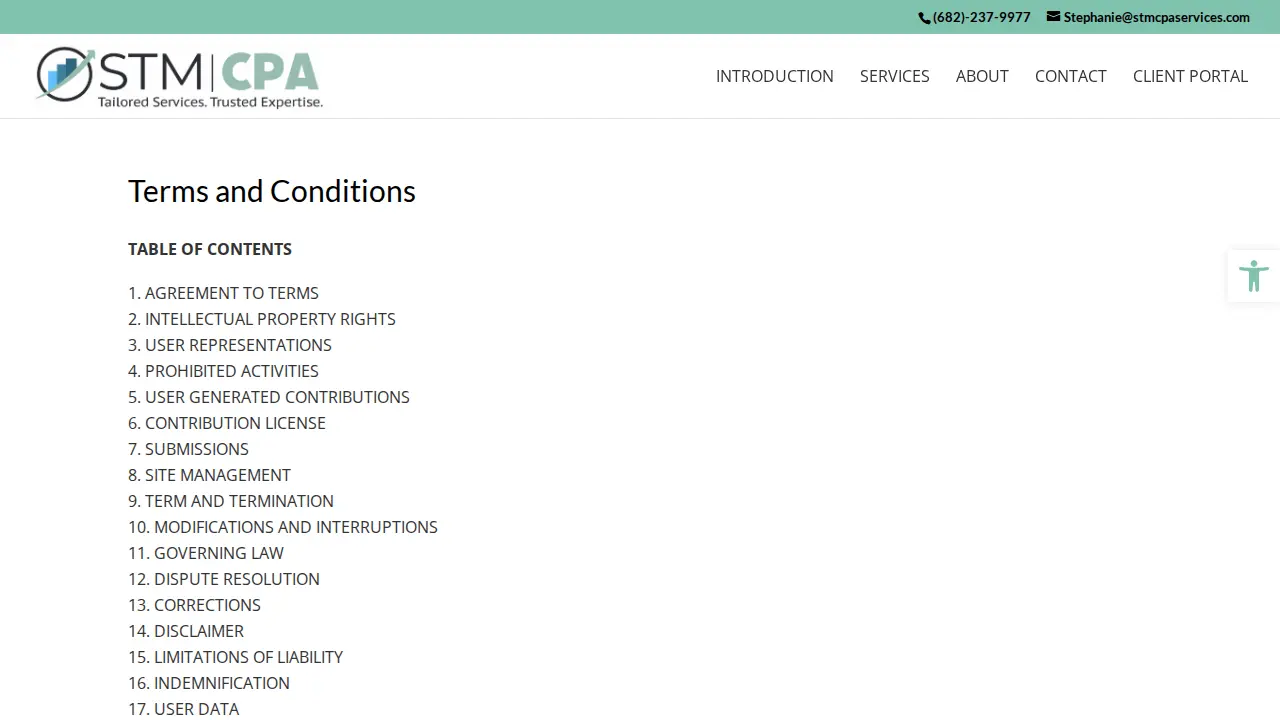 STM Cpa Services, PLLC page