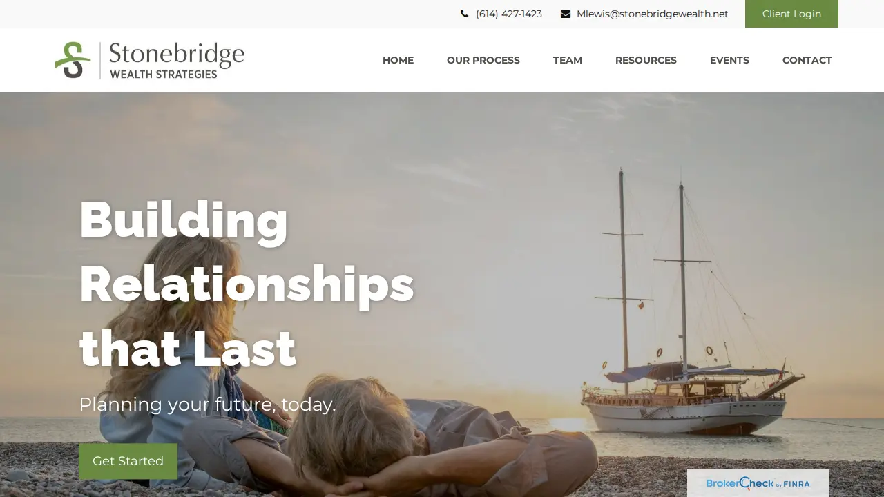 Stonebridge Wealth Strategies website
