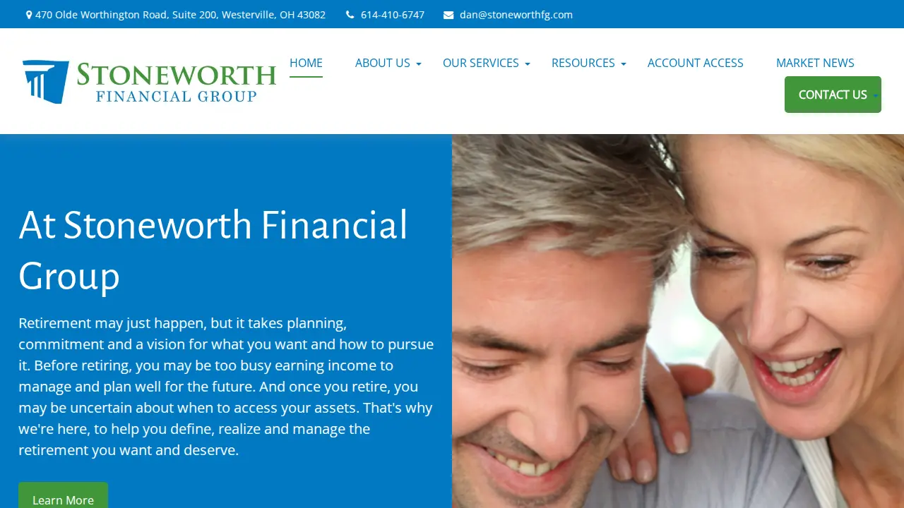 Stoneworth Financial Group page