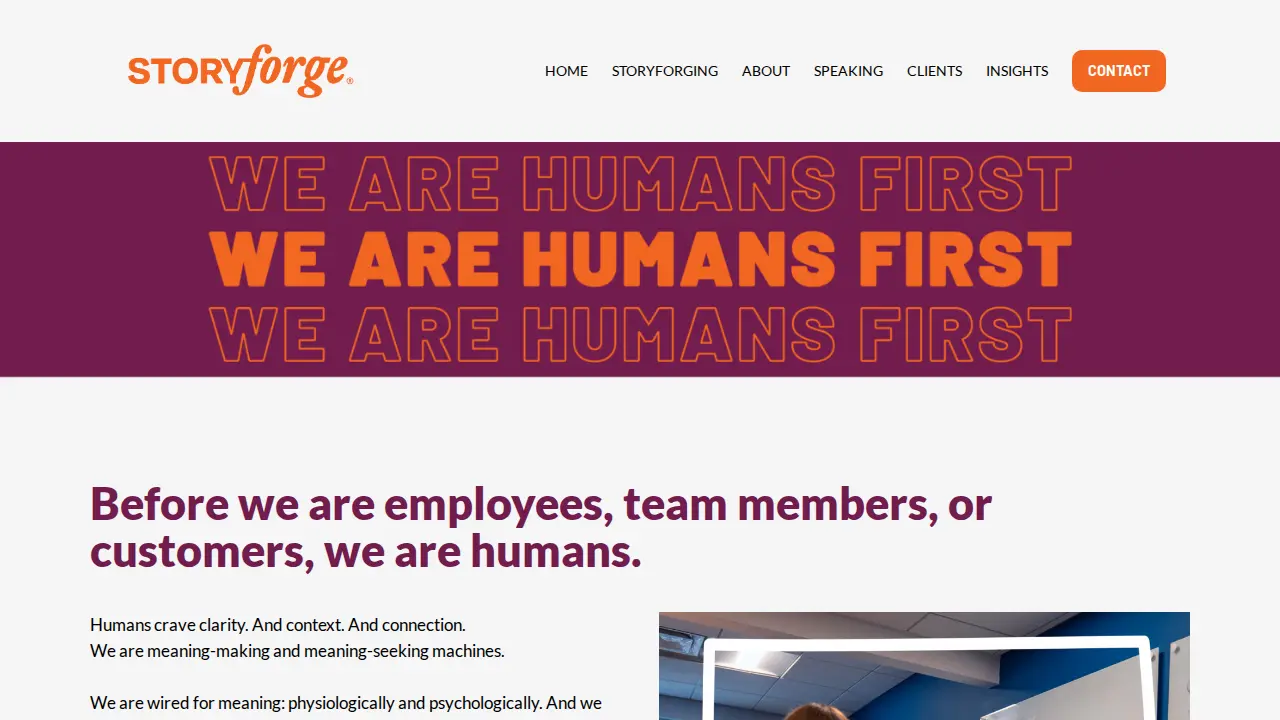 Storyforge LLC page