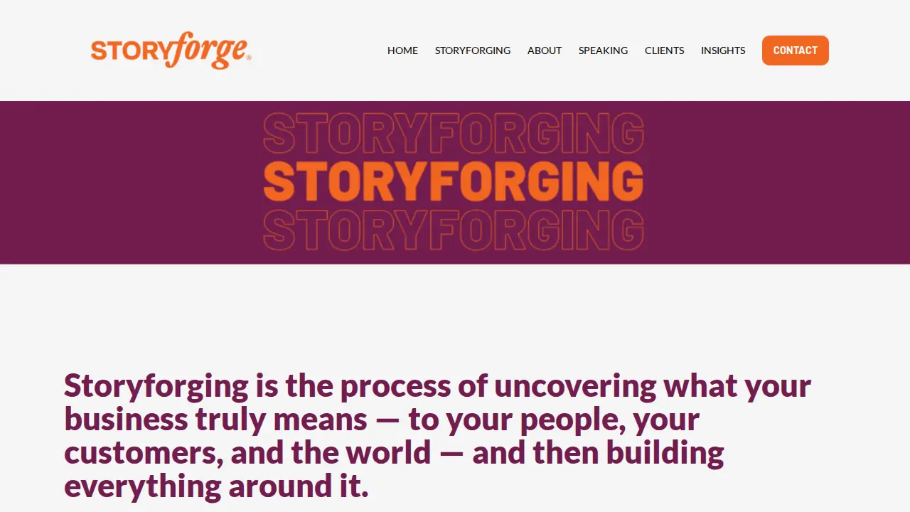 Storyforge LLC page