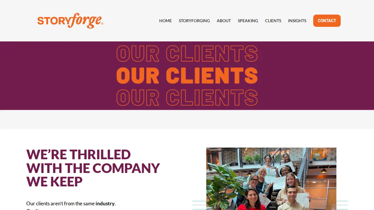 Storyforge LLC page