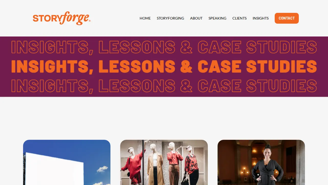 Storyforge LLC page