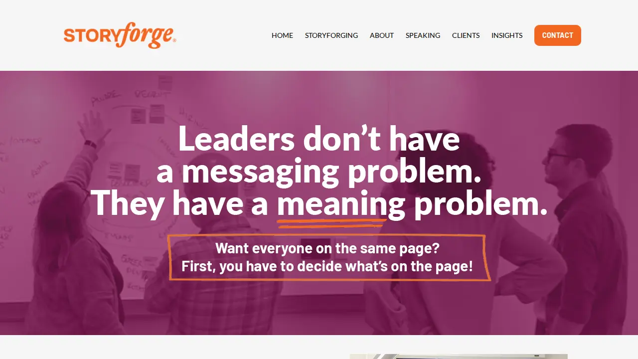 Storyforge LLC website