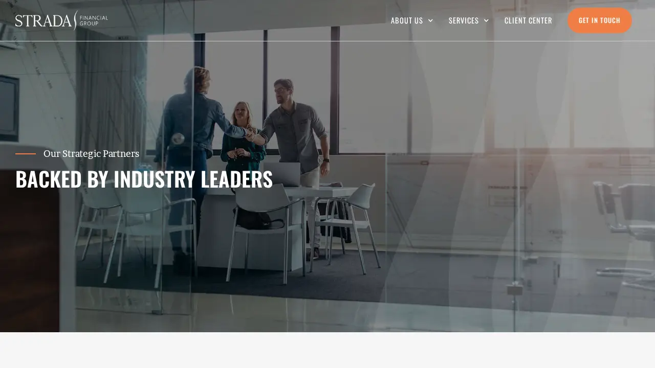 Strada Financial Group page