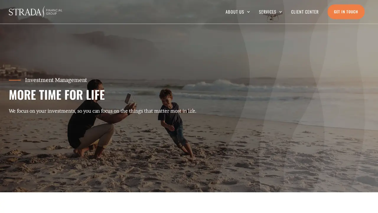 Strada Financial Group page