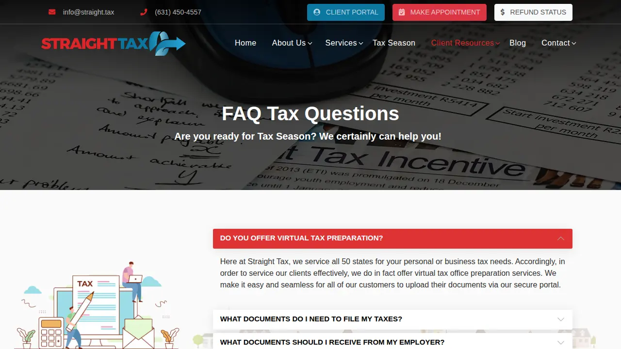 Straight Tax page