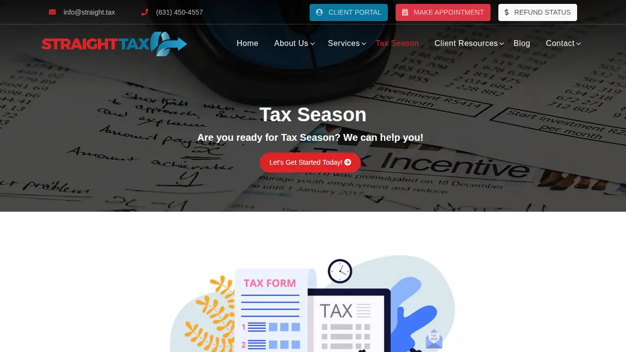 Straight Tax page