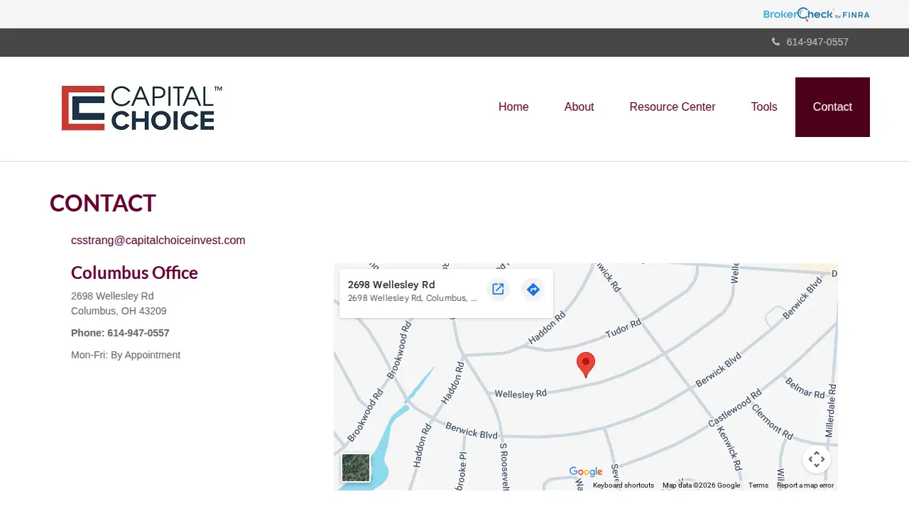 Strang and Associates website
