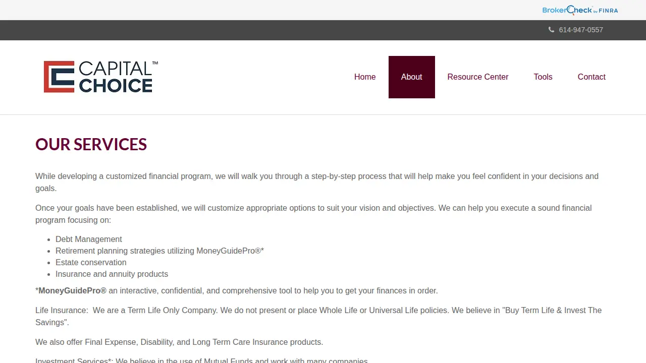 Strang and Associates page
