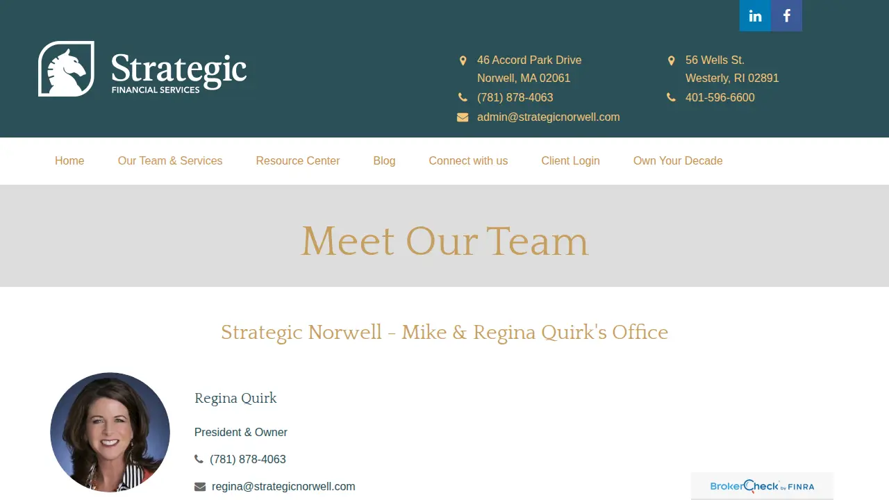Strategic Financial Services