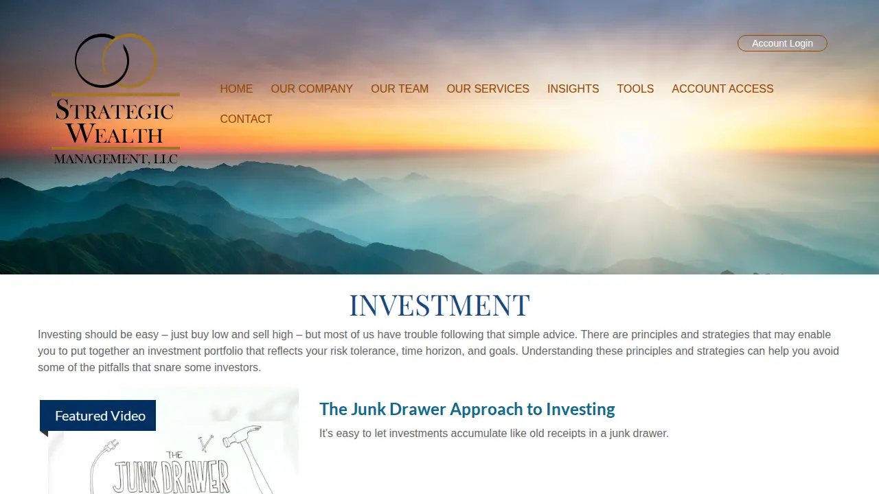Strategic Wealth Management LLC page