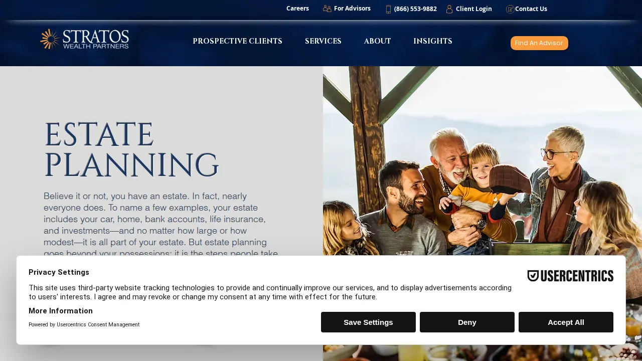 Stratos Wealth Partners, Ltd. page