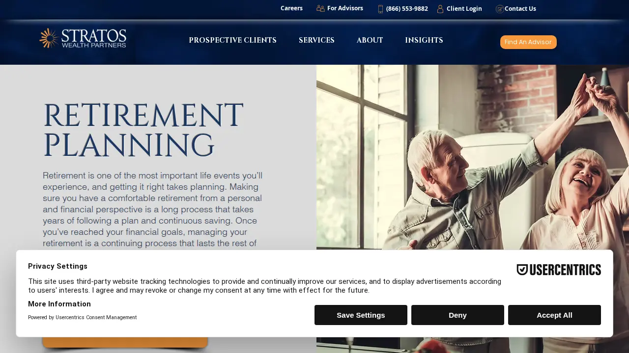 Stratos Wealth Partners, Ltd. page