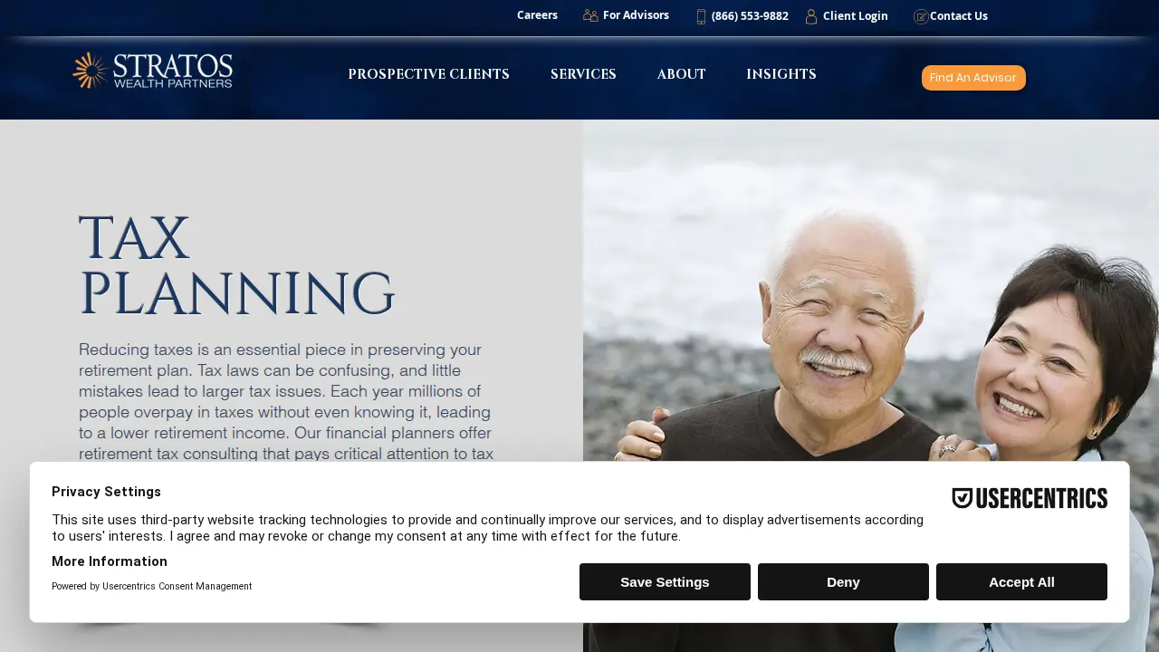 Stratos Wealth Partners, Ltd. page