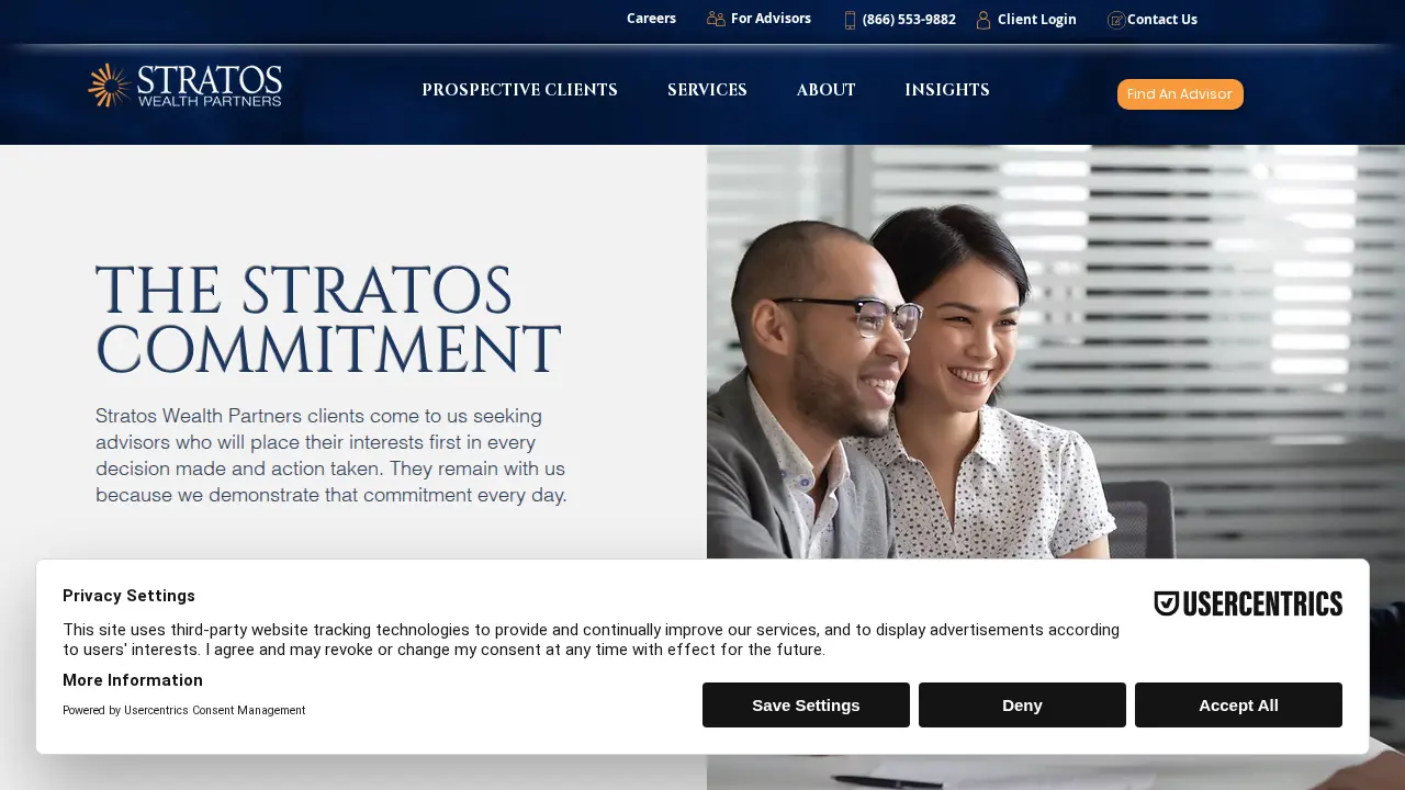 Stratos Wealth Partners, Ltd. page