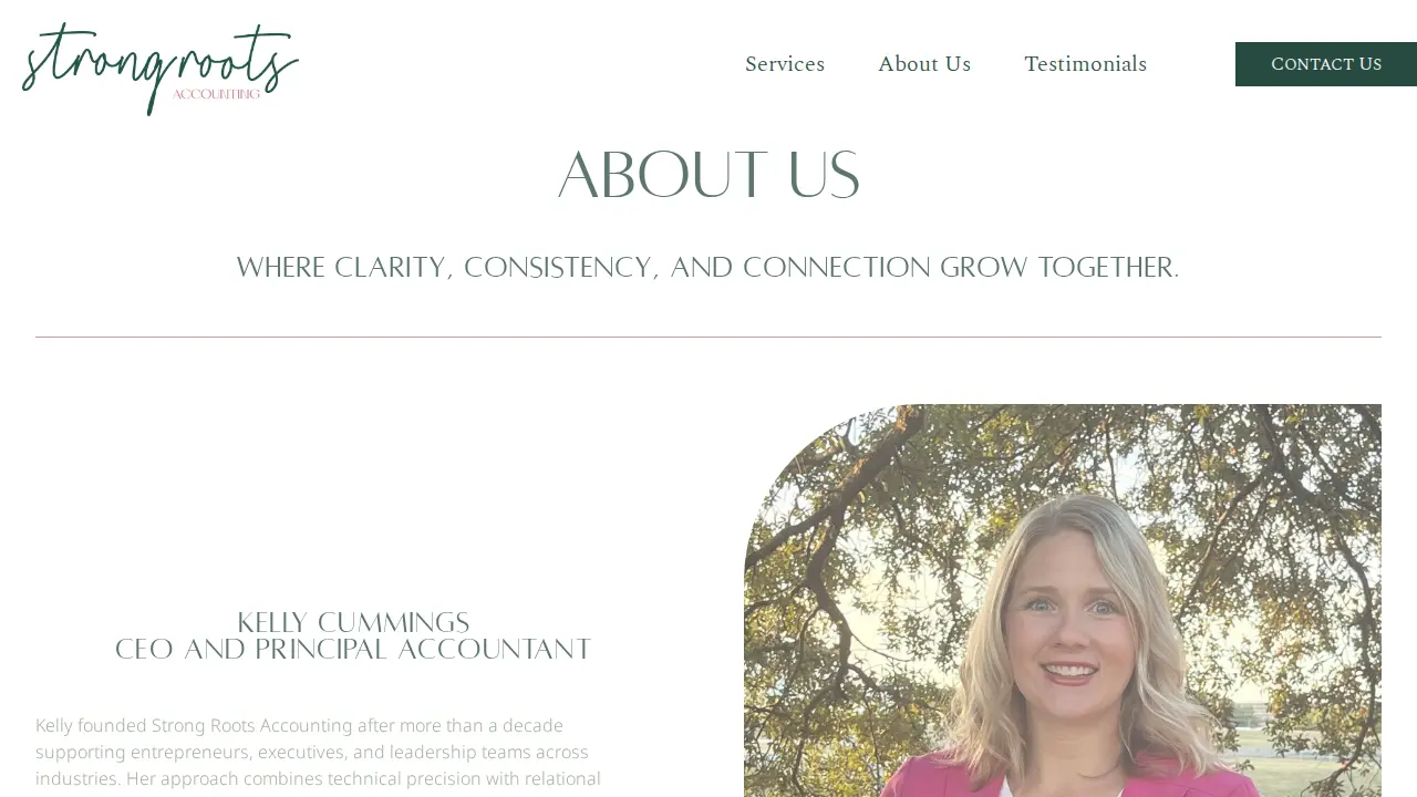 CK Bookkeeping and Consulting page