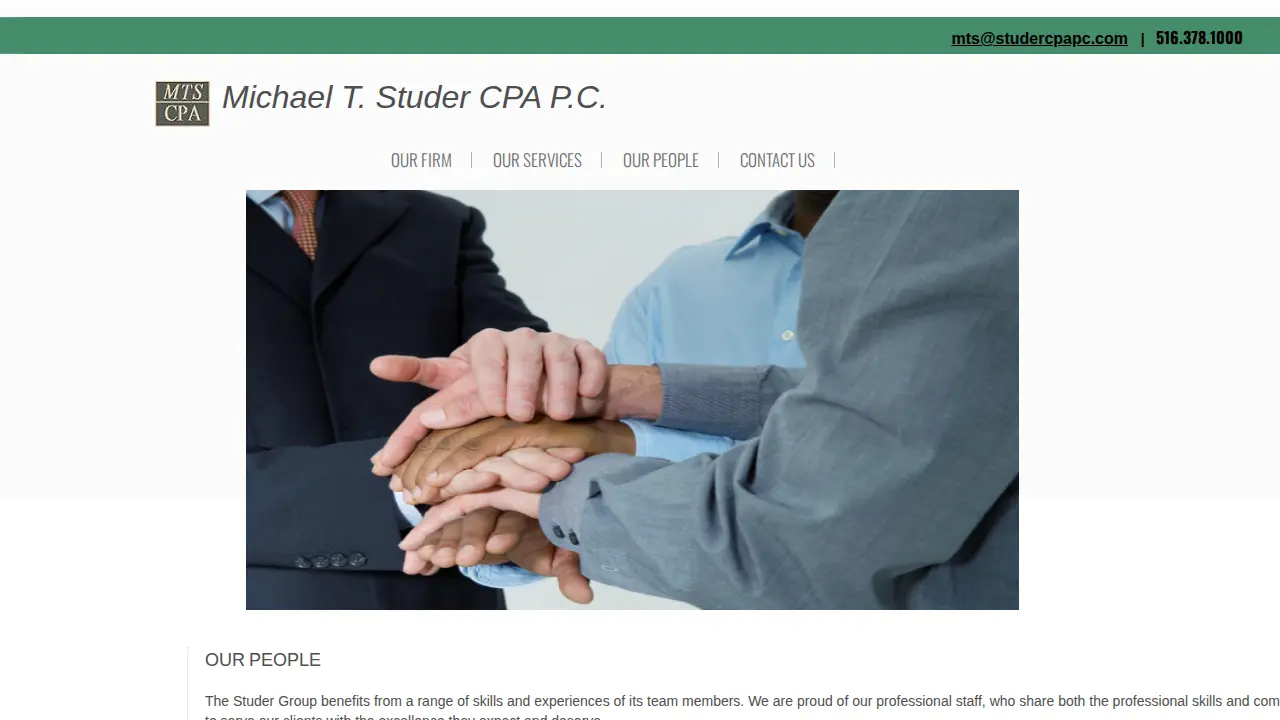 Michael T. Studer CPA PC page