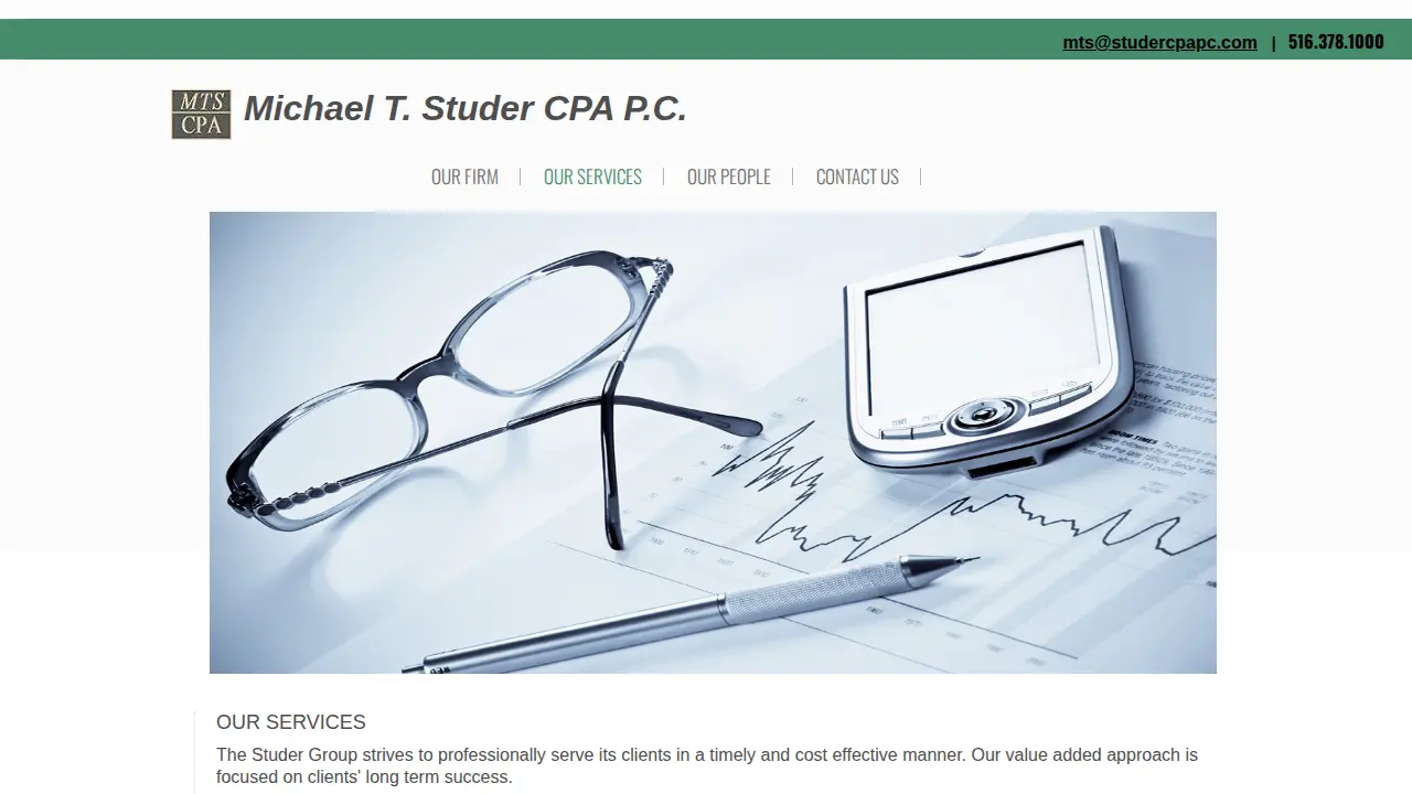 Michael T. Studer CPA PC page