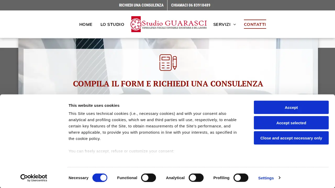 Studio Commercialista Dott. Giuseppe Guarasci page