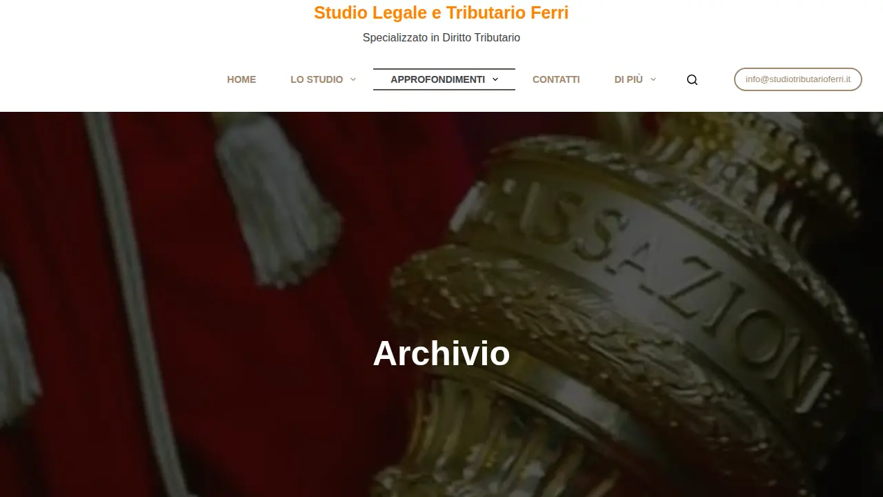 Studio Legale e Tributario Ferri page
