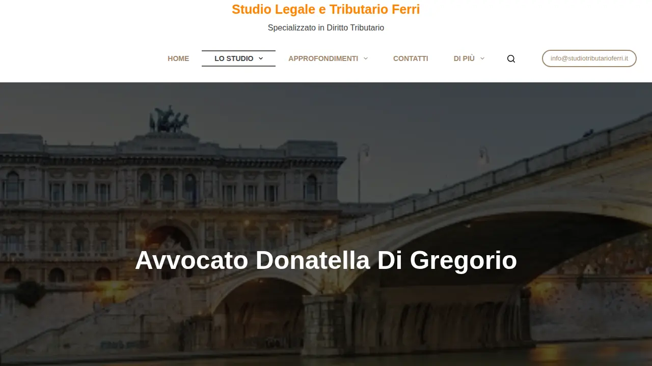 Studio Legale e Tributario Ferri page
