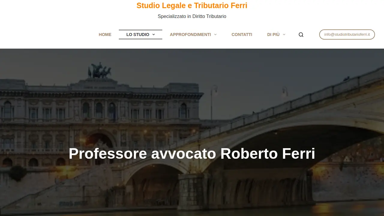 Studio Legale e Tributario Ferri page