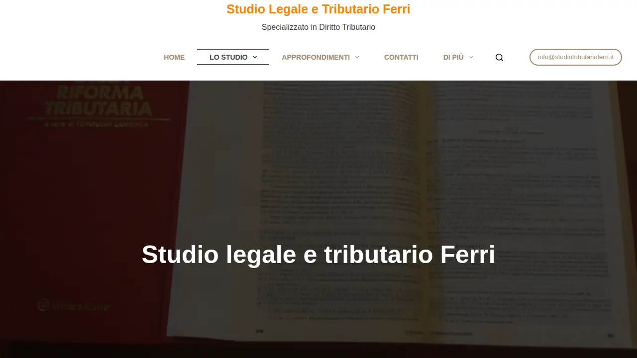 Studio Legale e Tributario Ferri page