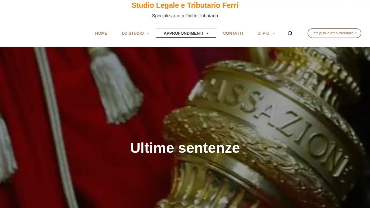 Studio Legale e Tributario Ferri page