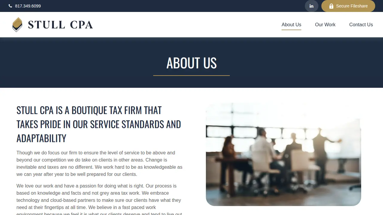 Stull CPA, LLC page